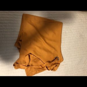yellow skort